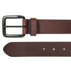 Men's Matte Leather Jean Belt
