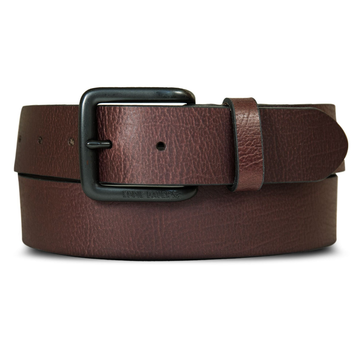 Men's Matte Leather Jean Belt