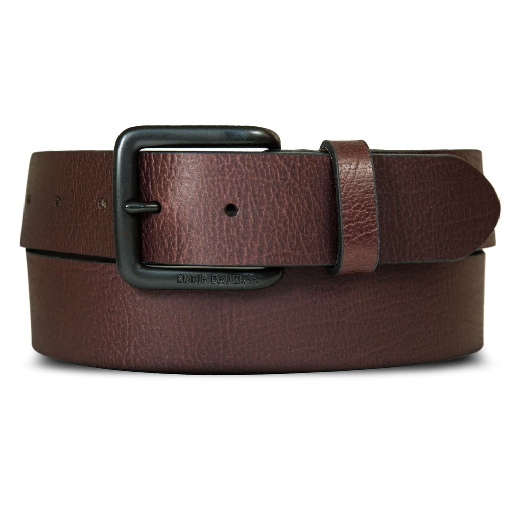 Men's Matte Leather Jean Belt