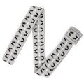 Women's Cascade Webbing Belt With Engraved Metal Buckle