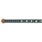 Women's Cascade Woven Belt With Metal Buckle