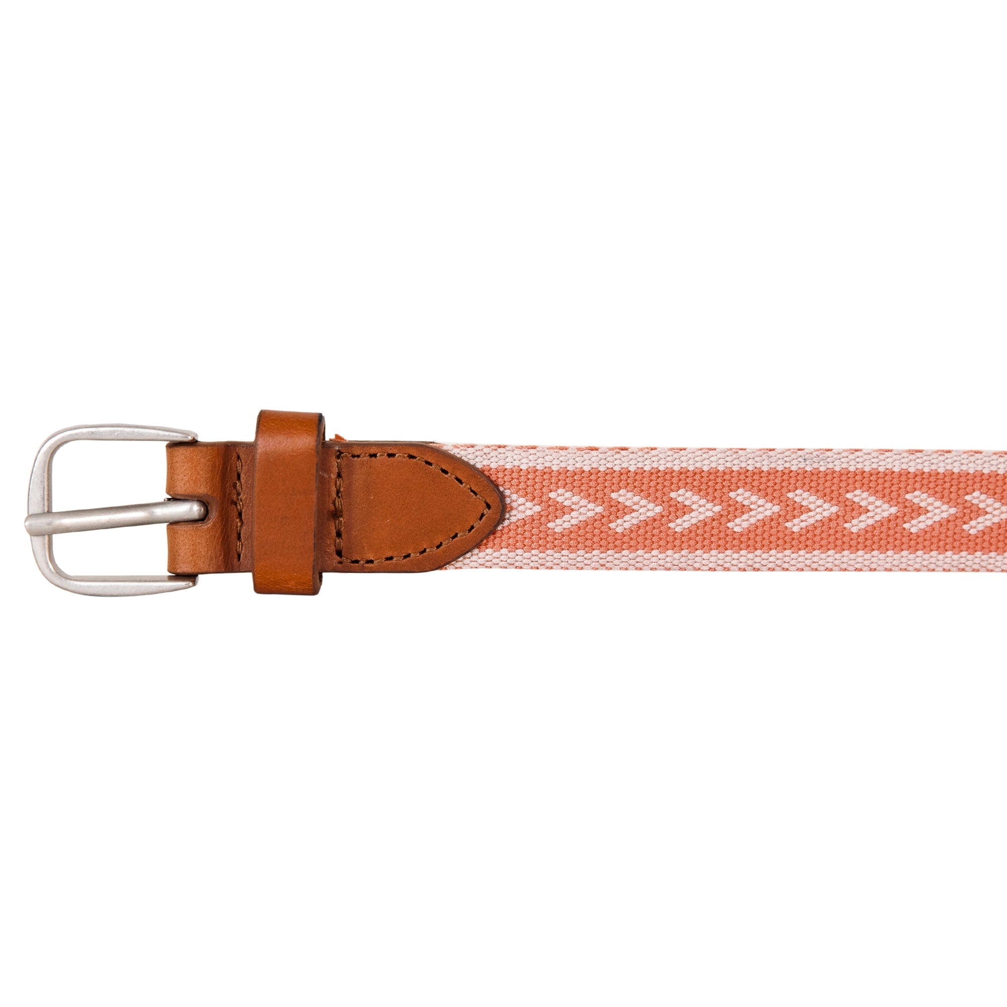 Women's Cascade Woven Belt With Metal Buckle