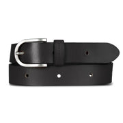 Women's Endless Leather Belt - Black