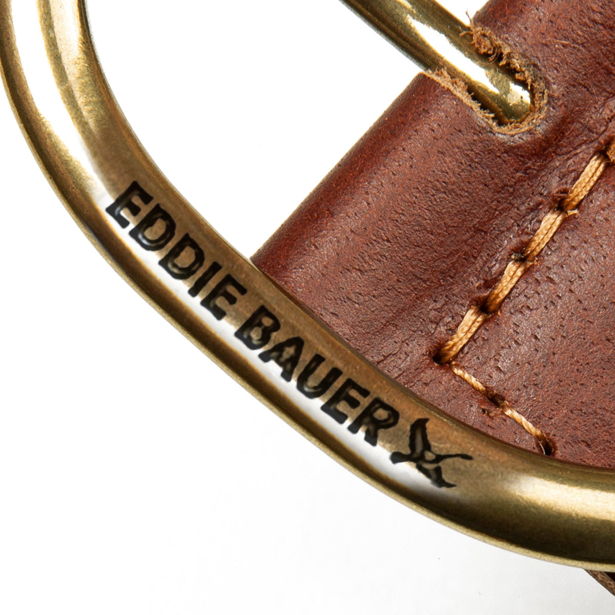 Women's Center Bar Woven Leather Belt