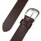Women's Center Lacing Detailed Leather Belt