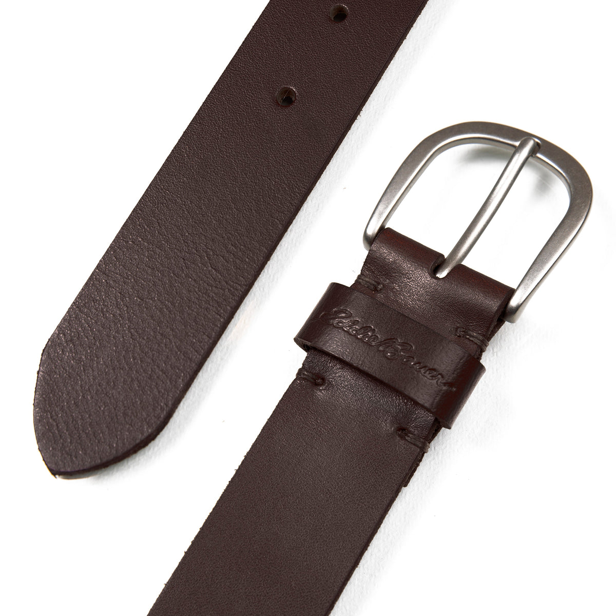 Women's Center Lacing Detailed Leather Belt