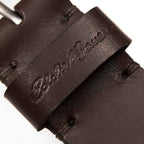 Women's Center Lacing Detailed Leather Belt