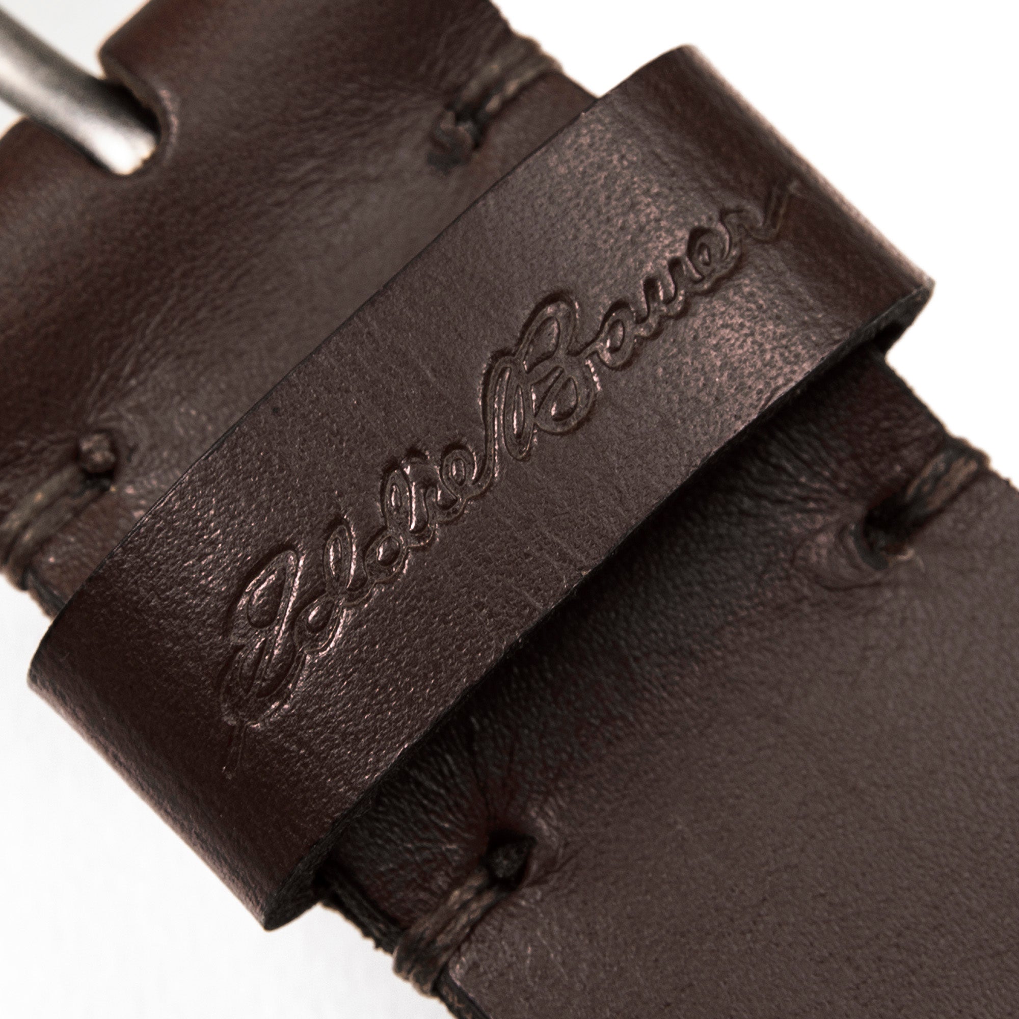 Women's Center Lacing Detailed Leather Belt