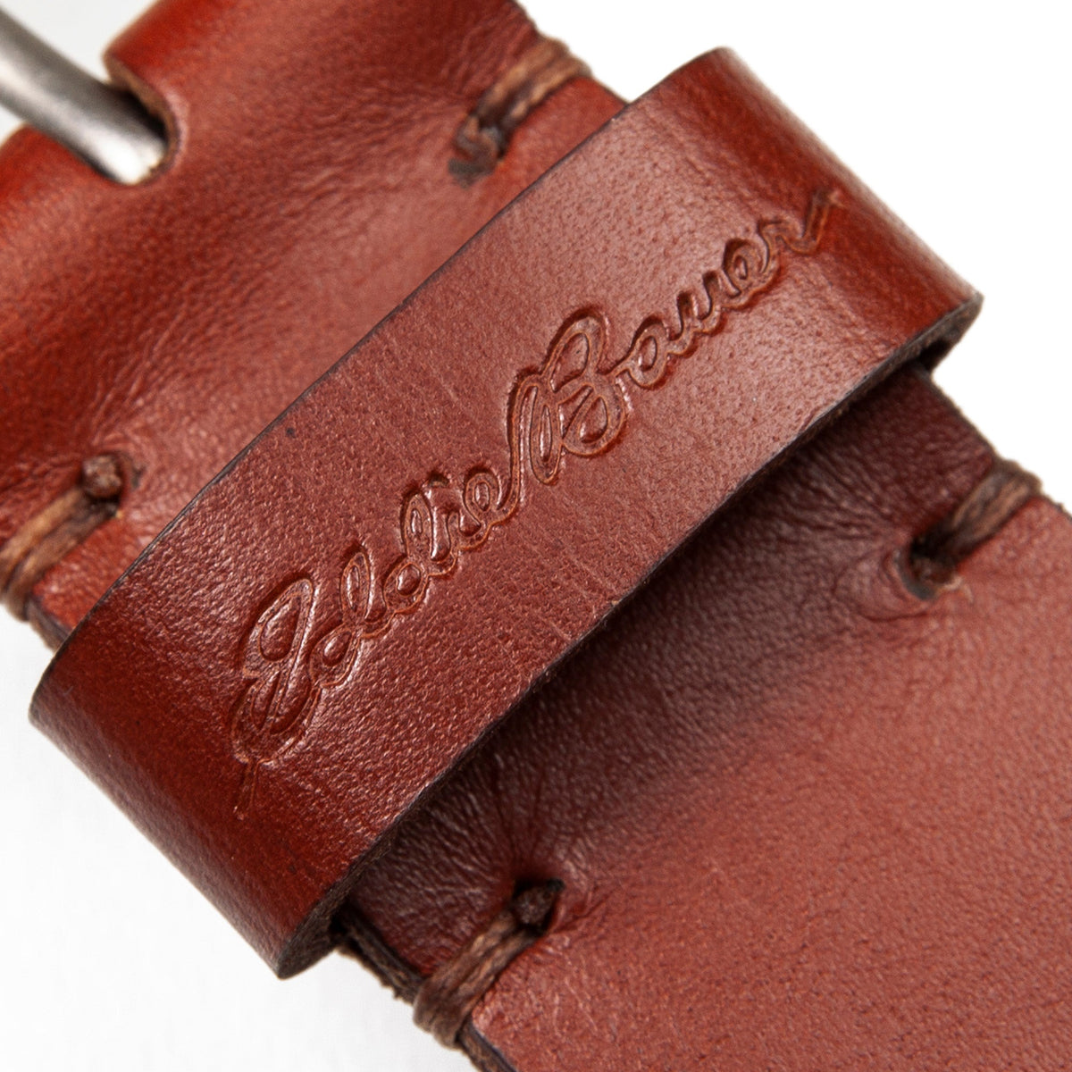 Women's Center Lacing Detailed Leather Belt