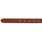Women's Perforated Pattern Leather Belt