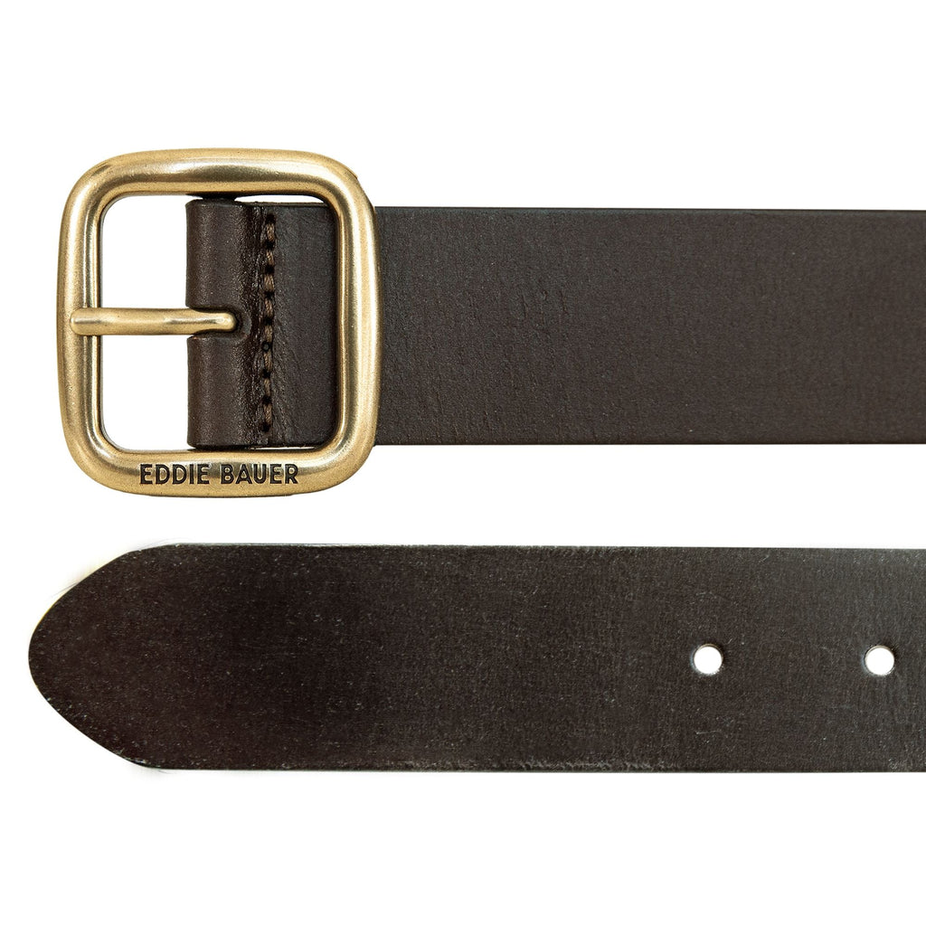 Women's Center Bar Leather Jean Belt