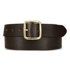 Women's Center Bar Leather Jean Belt