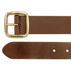 Women's Center Bar Leather Jean Belt