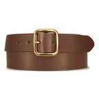 Women's Center Bar Leather Jean Belt