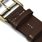 Women's Double Keeper Leather Jean Belt