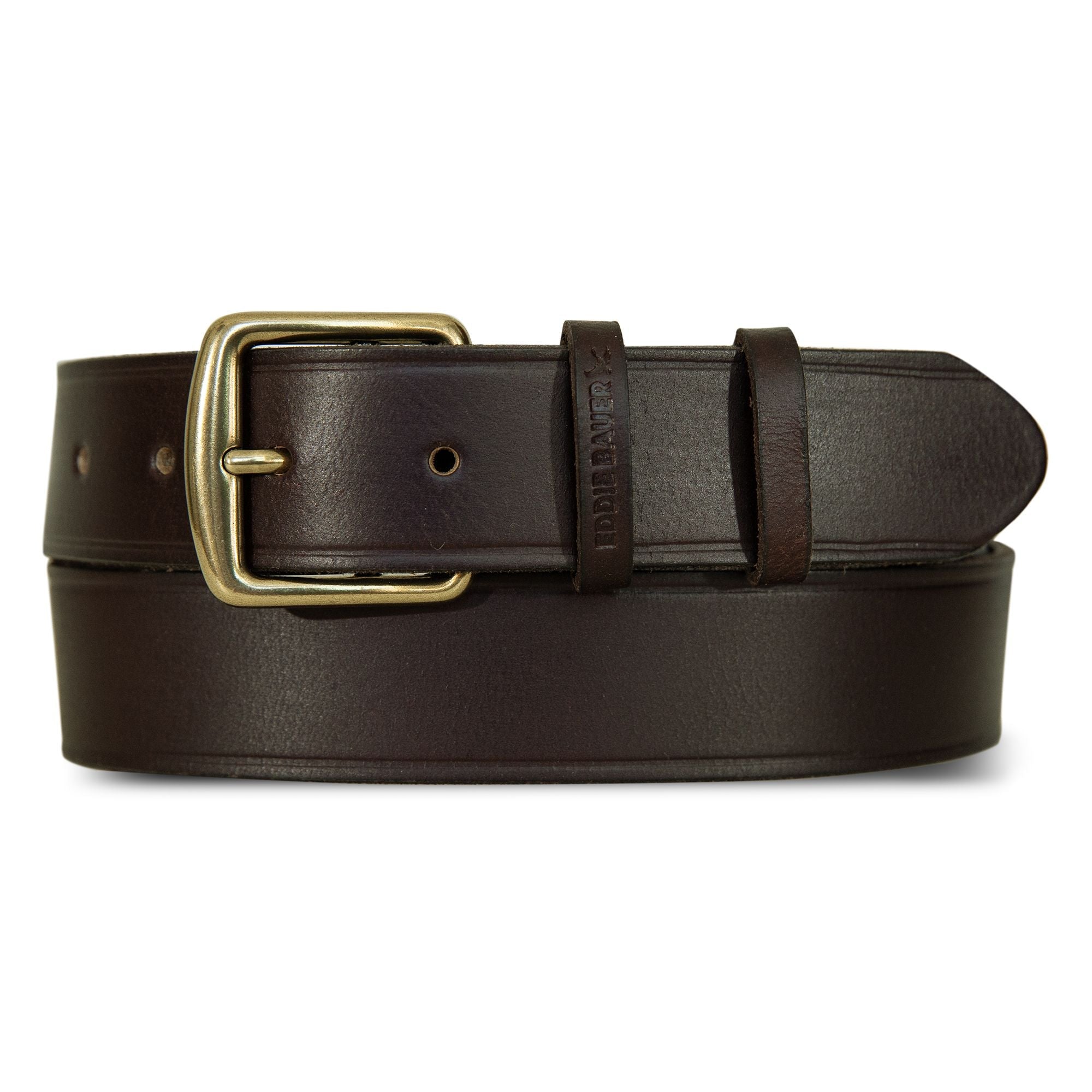 Women's Double Keeper Leather Jean Belt