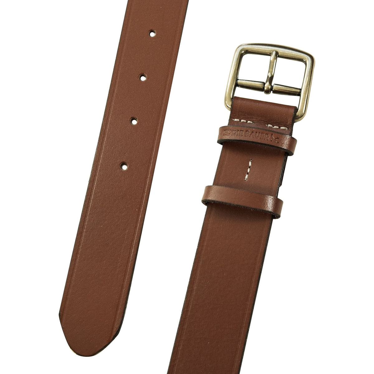 Women's Double Keeper Leather Jean Belt