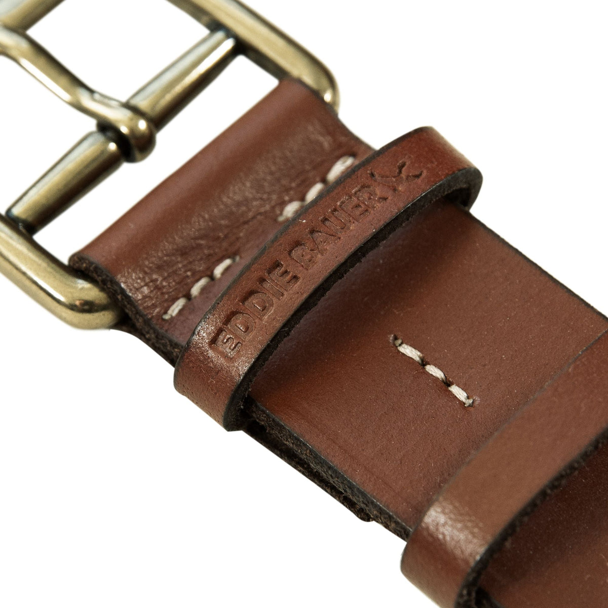 Women's Double Keeper Leather Jean Belt