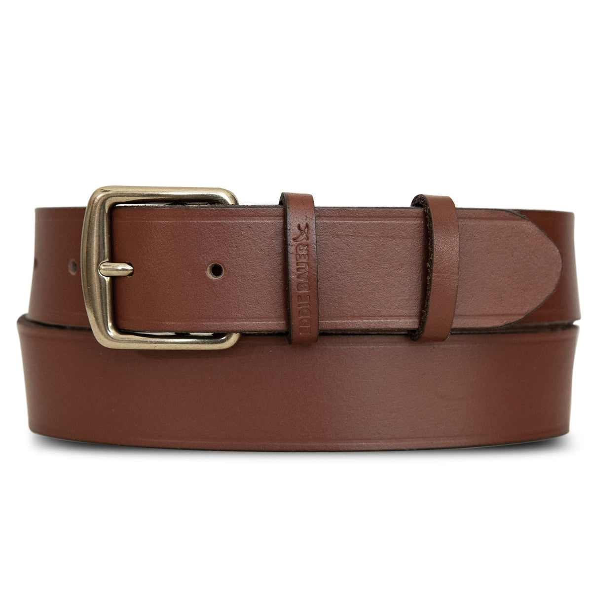 Women's Double Keeper Leather Jean Belt