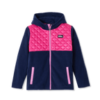 Kids Quest Fleece Mixed Media Hooded Jacket