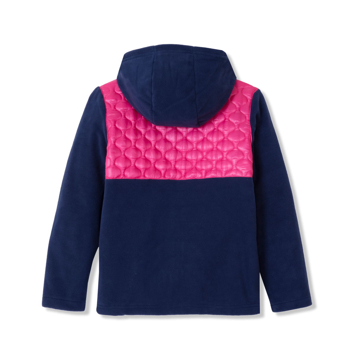 Kids Quest Fleece Mixed Media Hooded Jacket