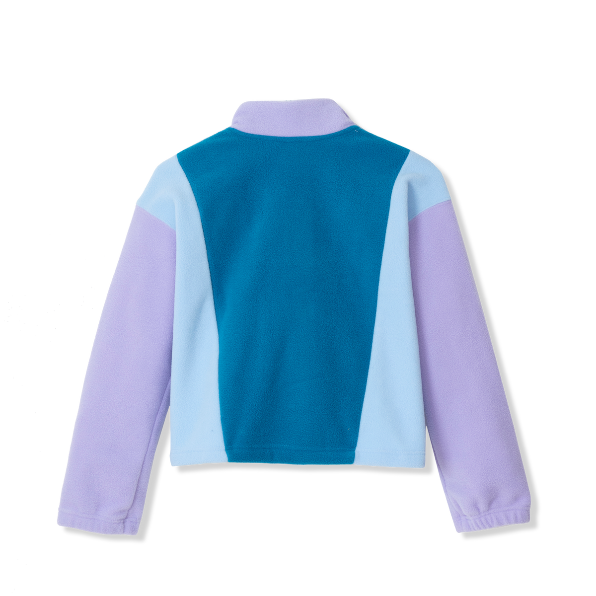 Girls Quest Fleece Colorblock Full Zip Jacket