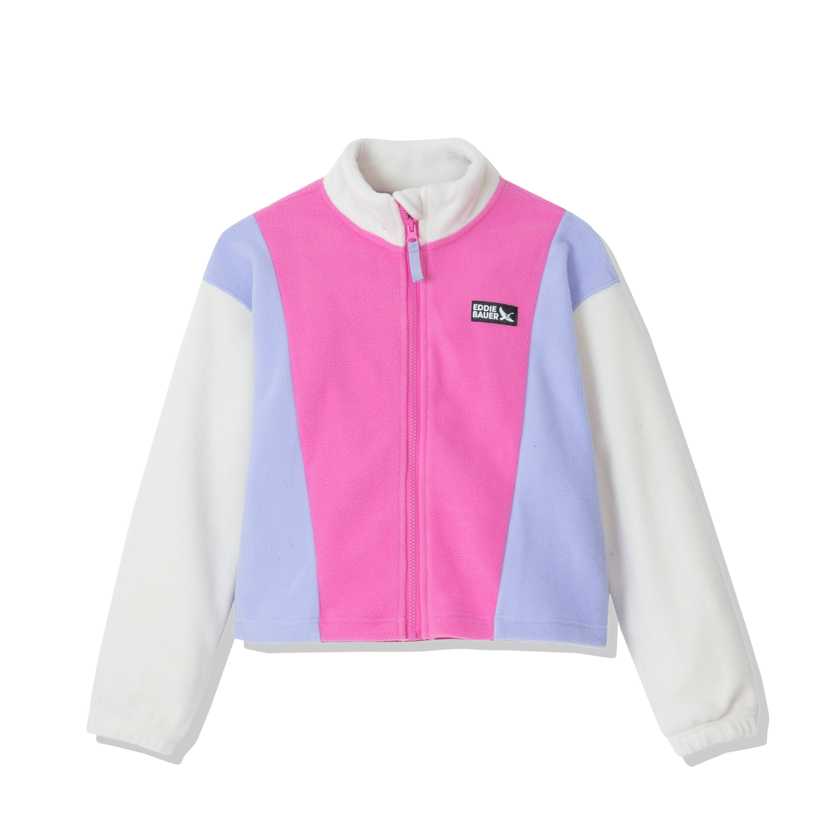 Girls Quest Fleece Colorblock Full Zip Jacket