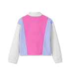 Girls Quest Fleece Colorblock Full Zip Jacket