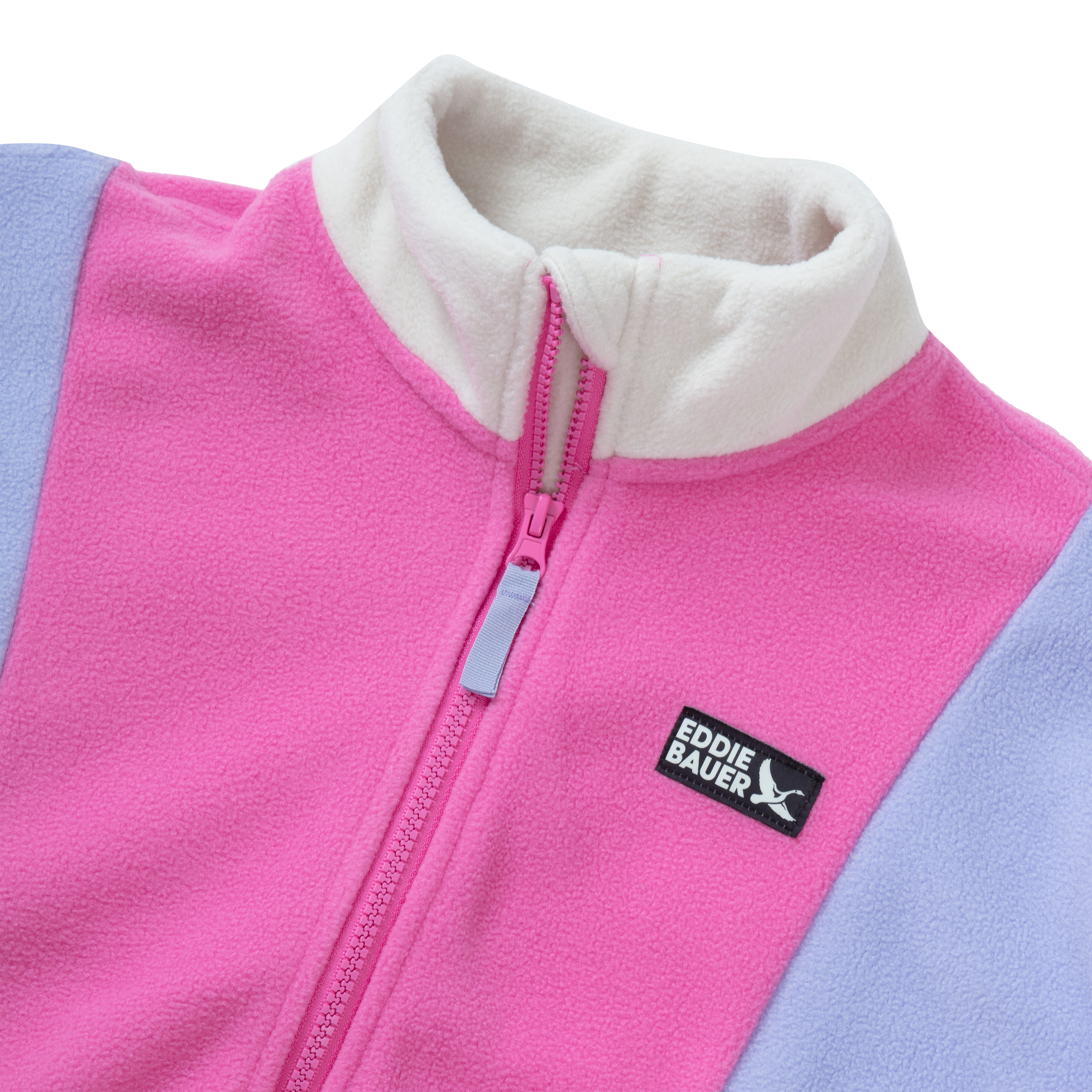 Girls Quest Fleece Colorblock Full Zip Jacket