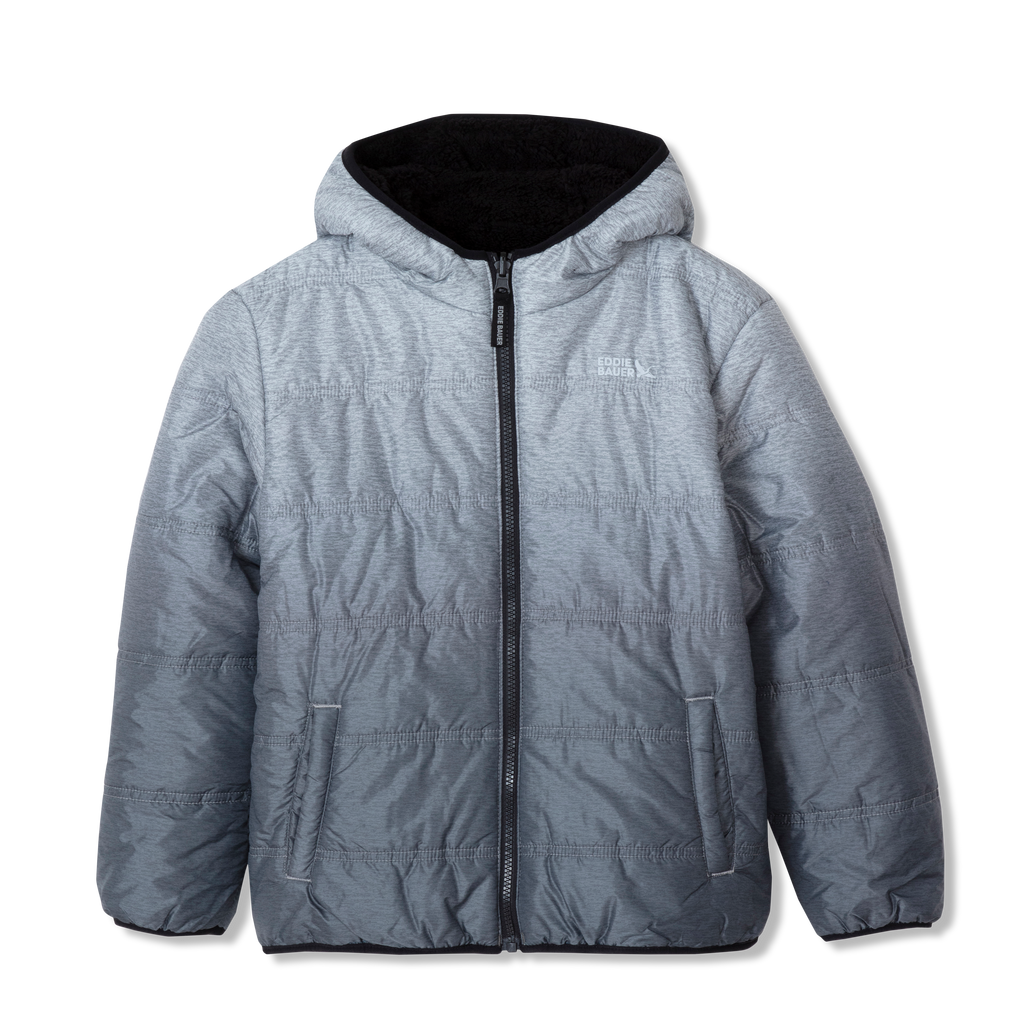 Boys Deer Harbor Reversible Hooded Jacket