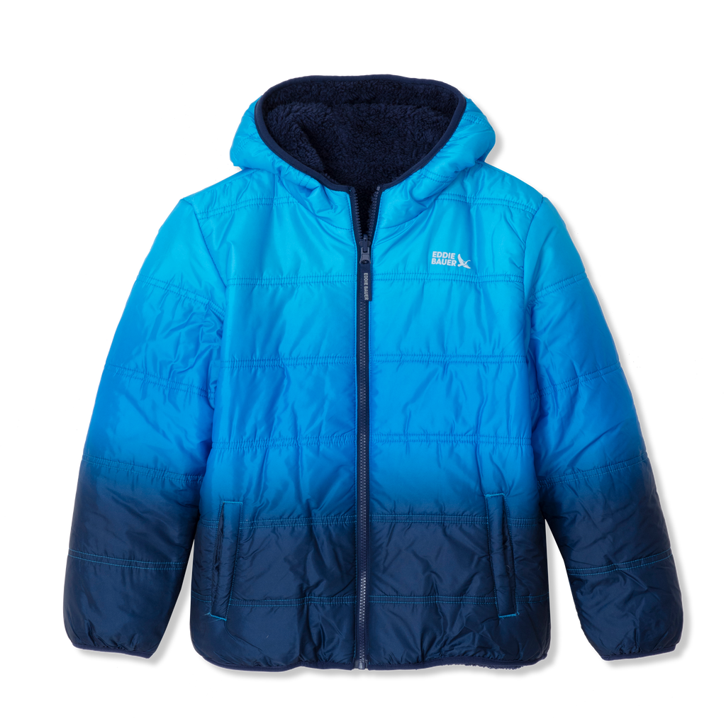 Boys Deer Harbor Reversible Hooded Jacket