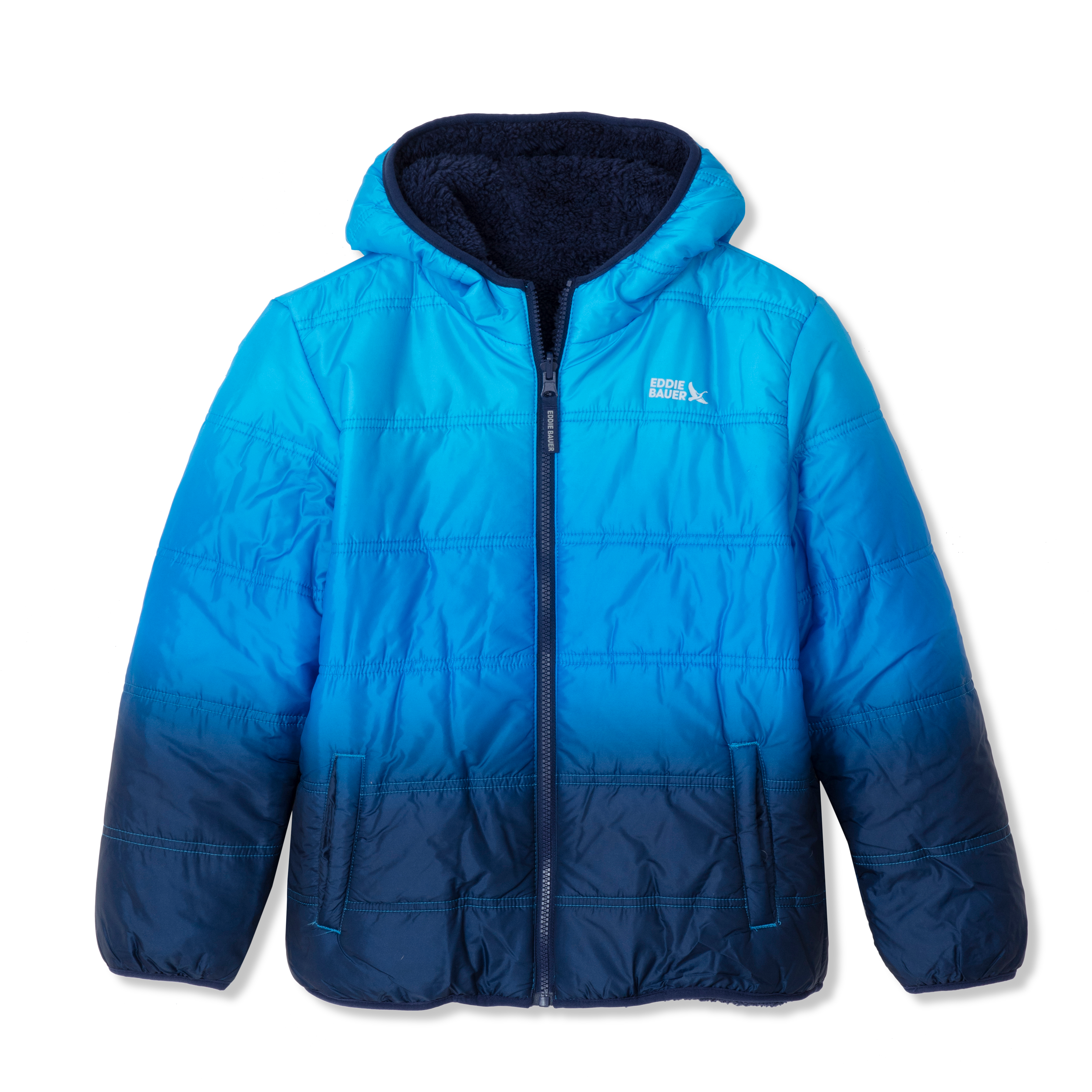 Boys Deer Harbor Reversible Hooded Jacket