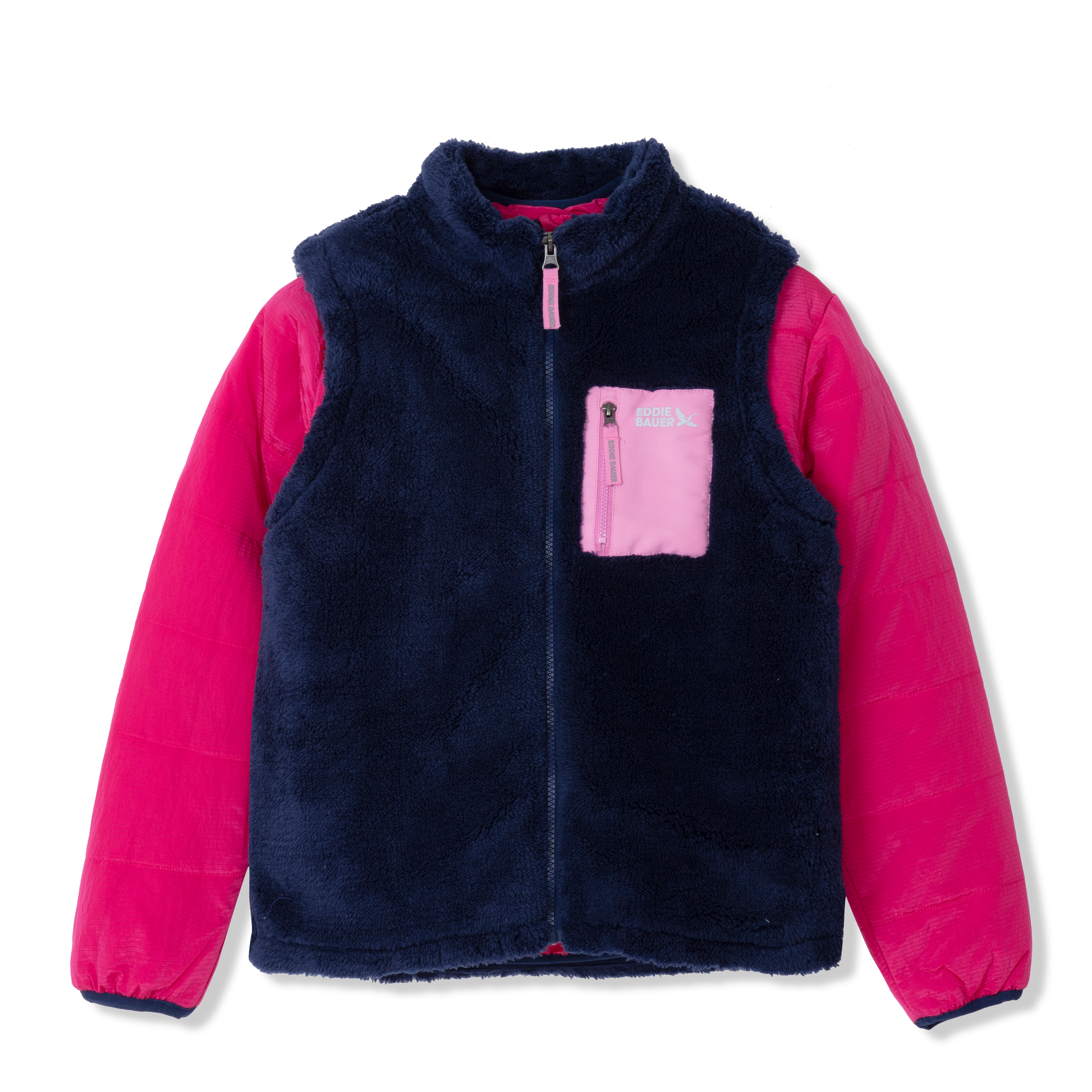 Kids Fleece Vest 3-in-1 Jacket