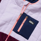 Kids Fleece Mixed Media Hooded Jacket