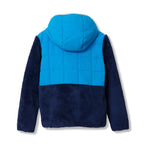 Kids Fleece Mixed Media Hooded Jacket