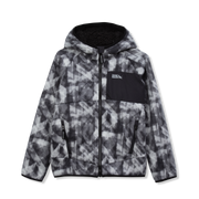 Kids Quest Fleece Bonded Hooded Jacket - BLACK