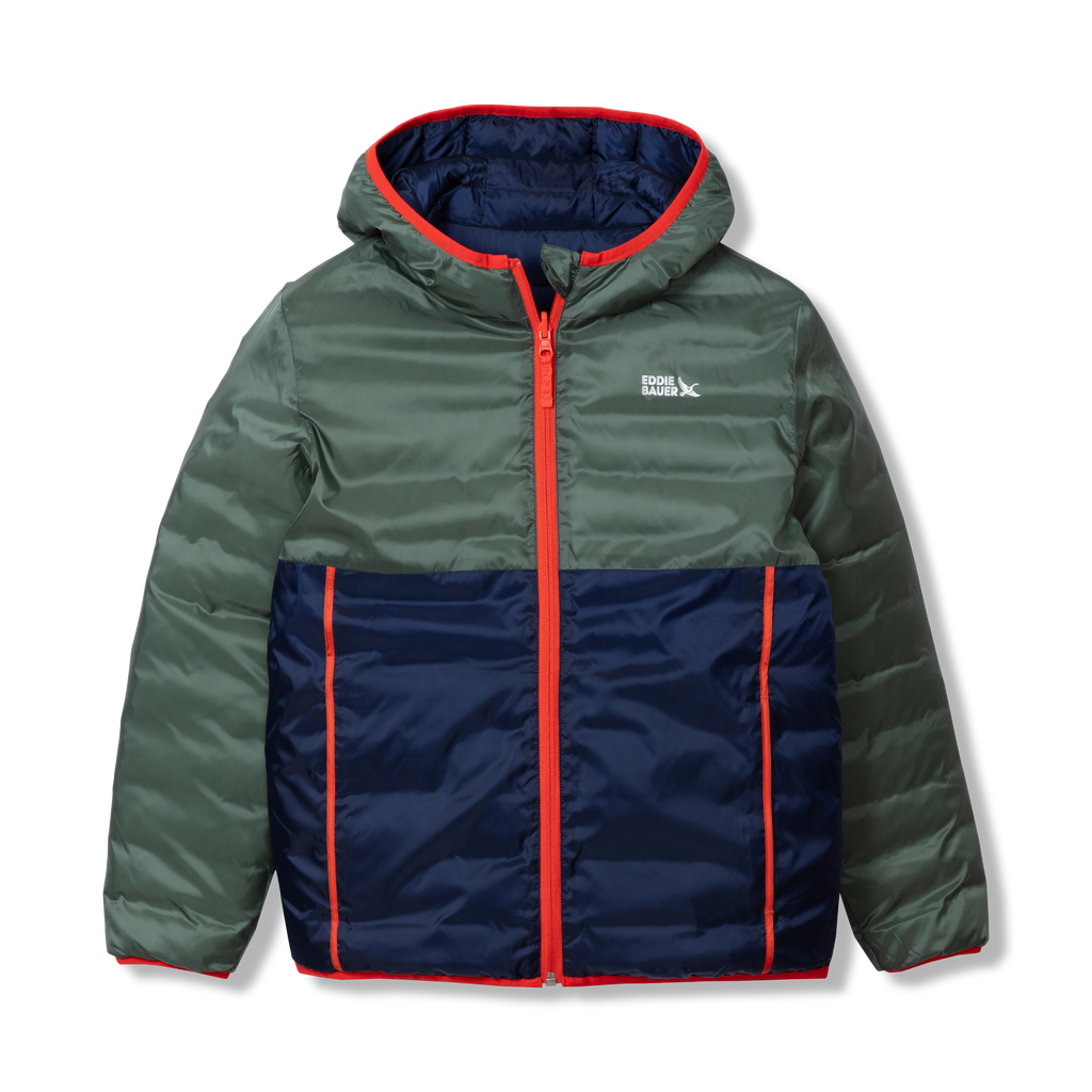 Kids Reversible Cirruslite Down Hooded Jacket