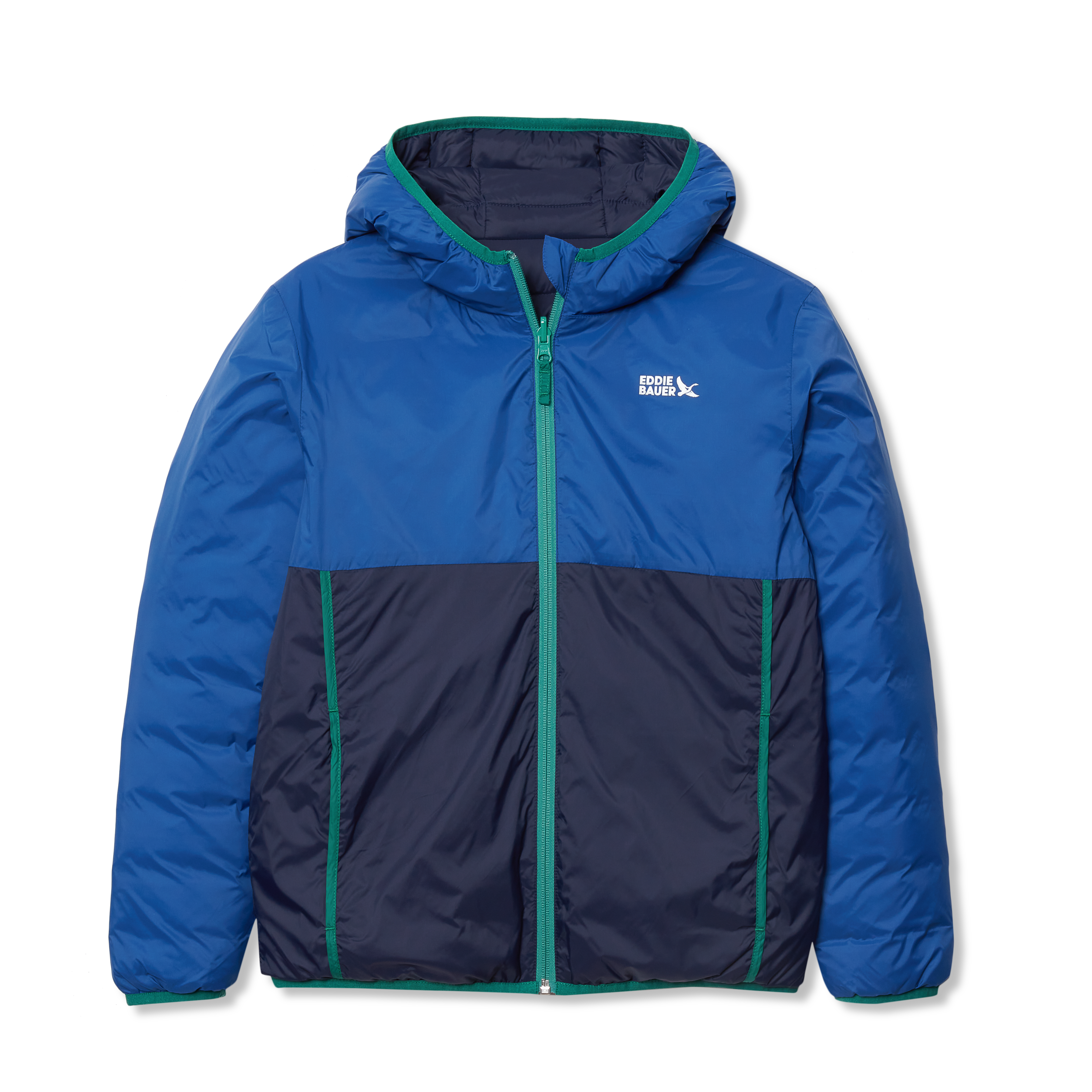 Kids Reversible Cirruslite Down Hooded Jacket