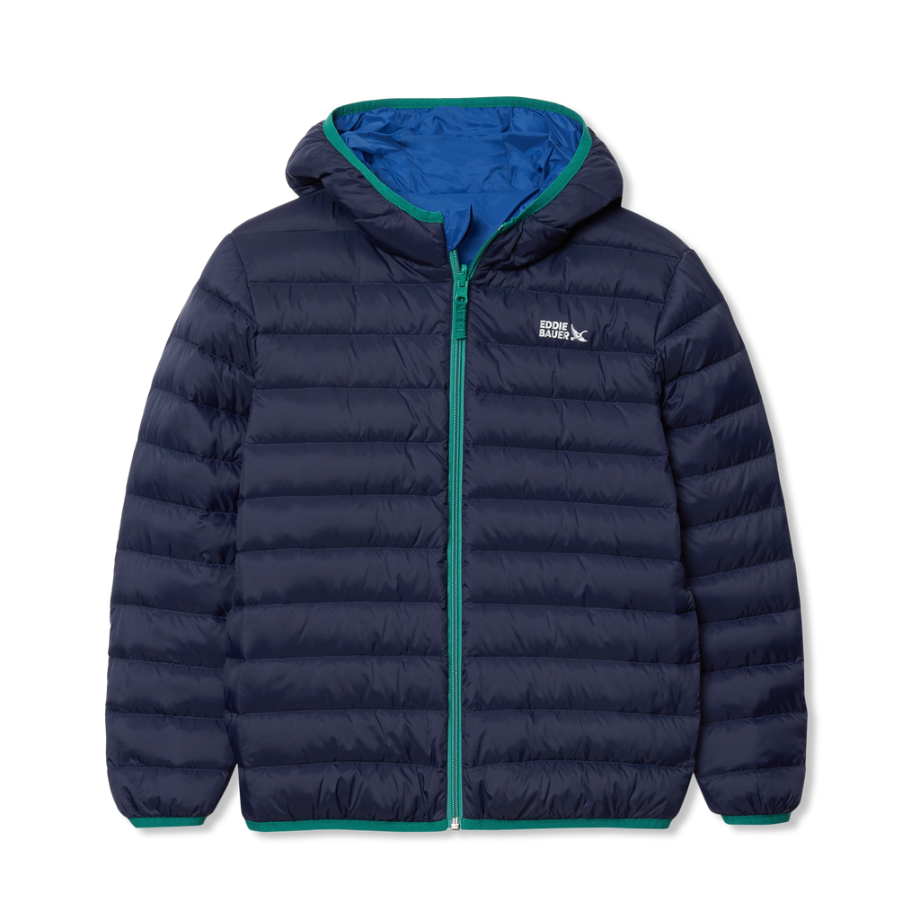 Kids Reversible Cirruslite Down Hooded Jacket