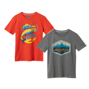 Boys Graphic Short-Sleeve T-Shirt - 2 Pack - SPICE