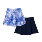 Girls Trail Active Skort - Print 2-Pack