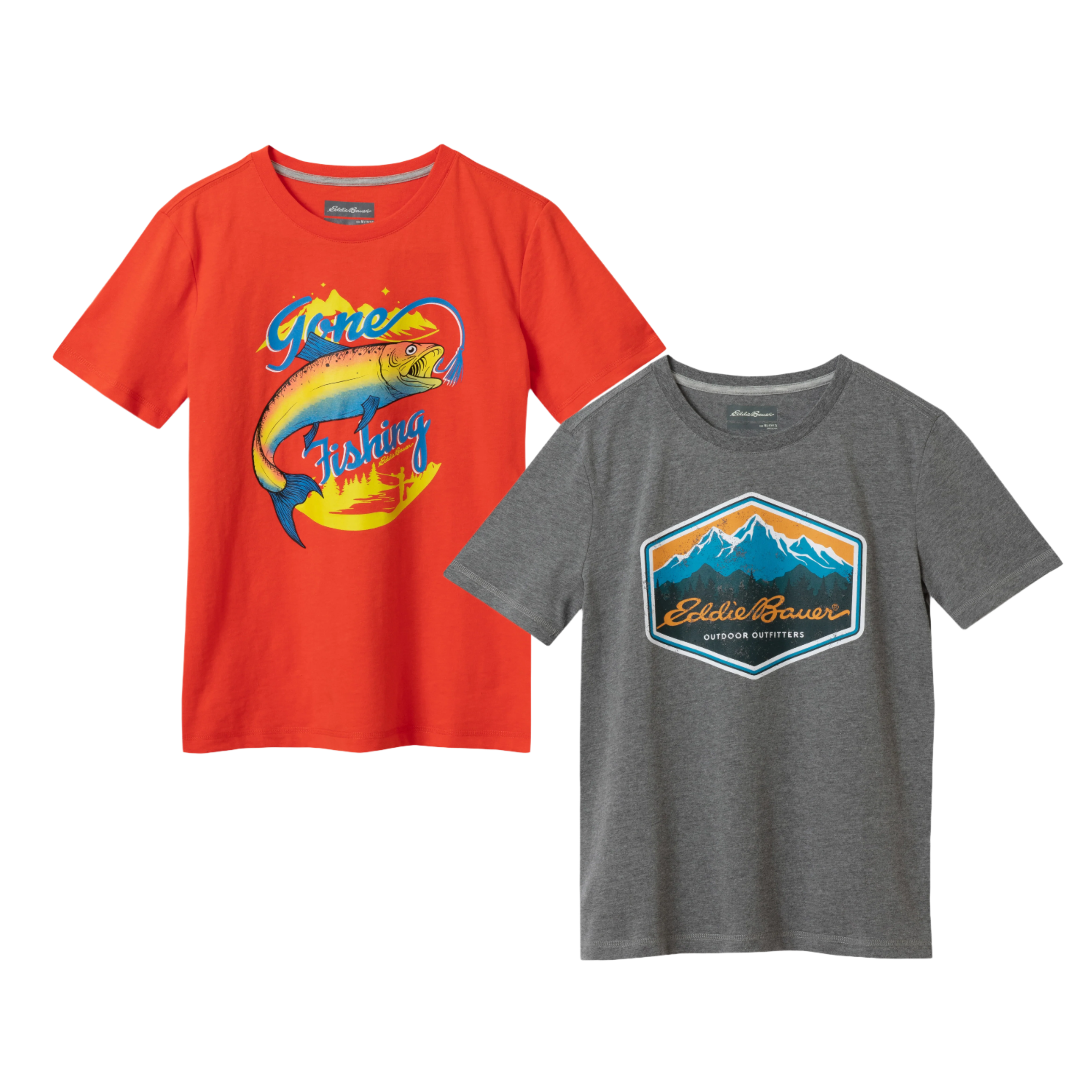 Boys Graphic Short-Sleeve T-Shirt - 2 Pack