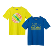 Boys Graphic Short-Sleeve T-Shirt - 2 Pack - NAUTICAL BLUE