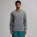 Men's Legend Wash 100% Cotton Long-Sleeve Classic T-Shirt