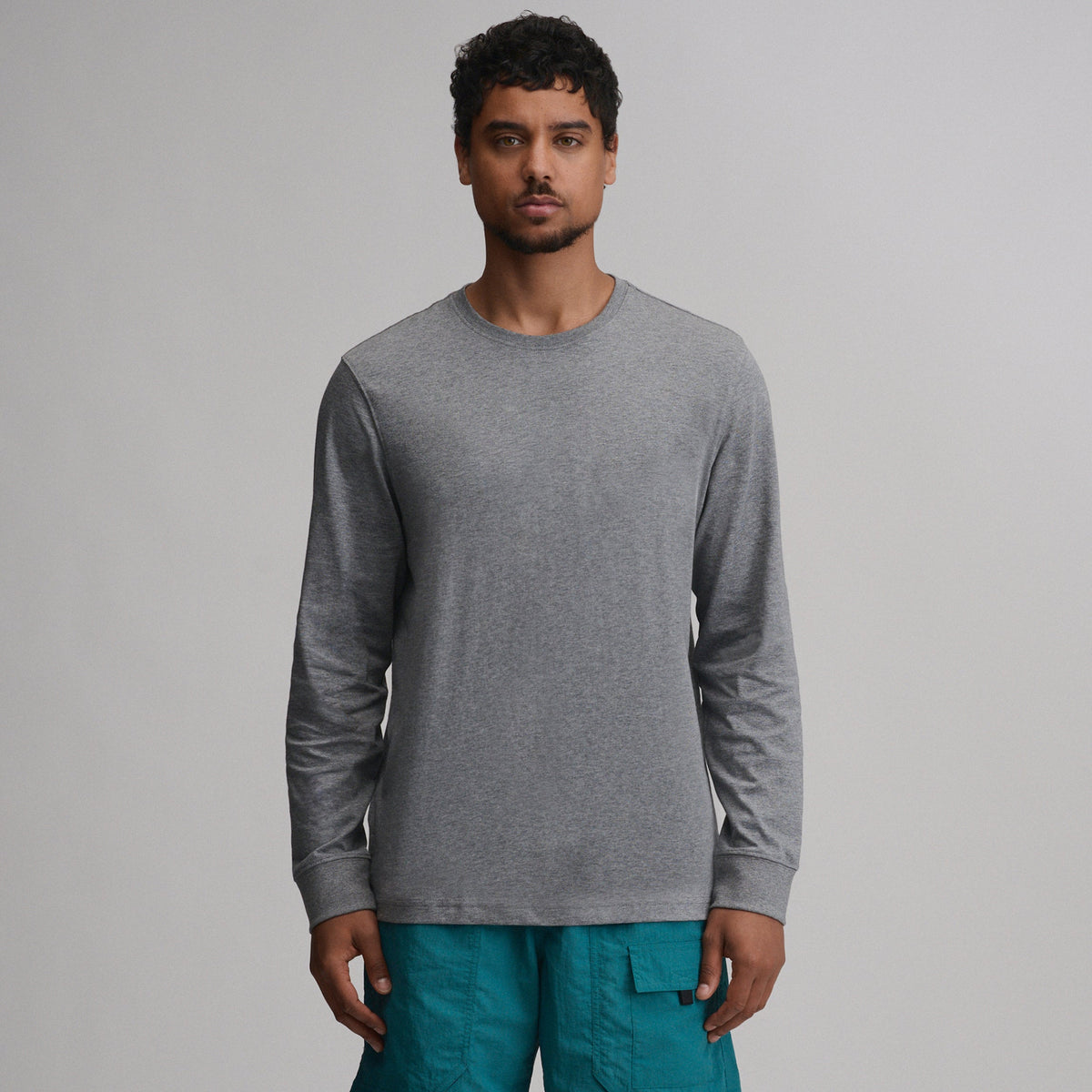 Men's Legend Wash 100% Cotton Long-Sleeve Classic T-Shirt