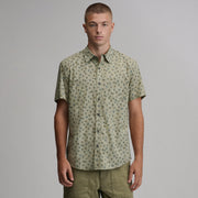 Men's Baja Short-Sleeve Shirt - Print - Dusty Sage