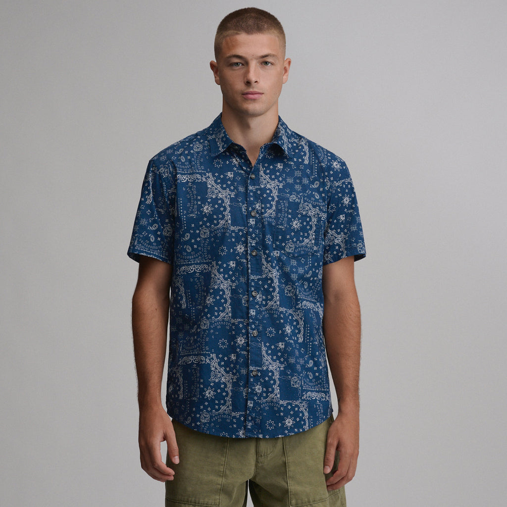 Men's Baja Short-Sleeve Shirt - Print