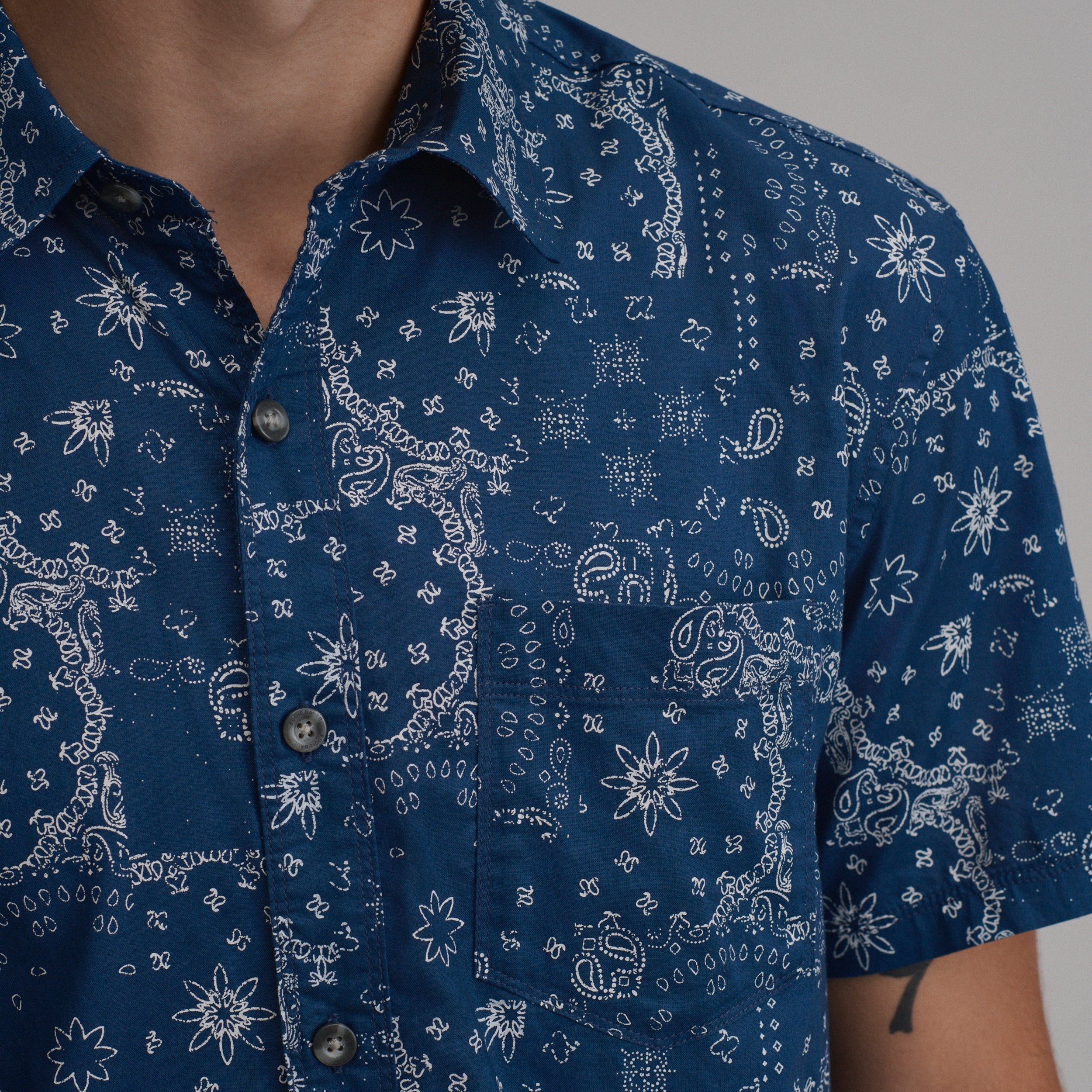Men's Baja Short-Sleeve Shirt - Print