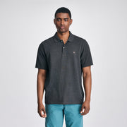 Men's Signature Piqué Short-Sleeve Polo - Charcoal Htr