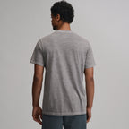Men's Short-Sleeve Sunwashed Cotton Henley